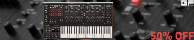 Banner GForce Software: 50% Off Oberheim TVS Pro