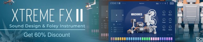 Banner UVI: 60% Off Xtreme FX 2