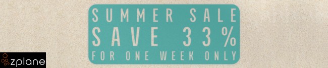 Banner Zplane Summer Sale: 33% Off