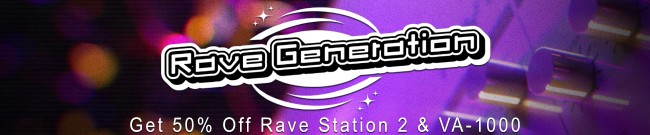 Banner Rave Generation: 50% Off