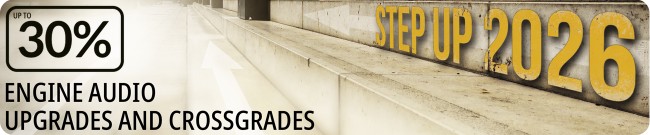 Banner Engine Audio Step Up Promotion: Up to 30% Off