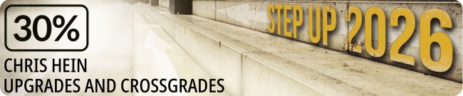 Banner Chris Hein Step Up Promotion: 30% Off