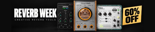 Banner United Plugins - 60% Off Reverbs