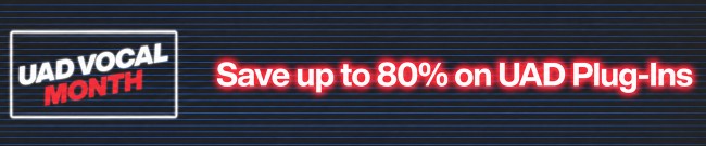 Banner Universal Audio - Up to 80% Off