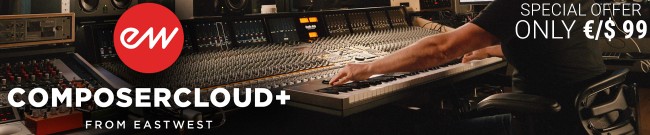 Banner EastWest - ComposerCloud+ Special Offer