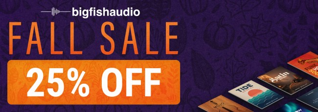 Big Fish Audio Fall Sale 2026