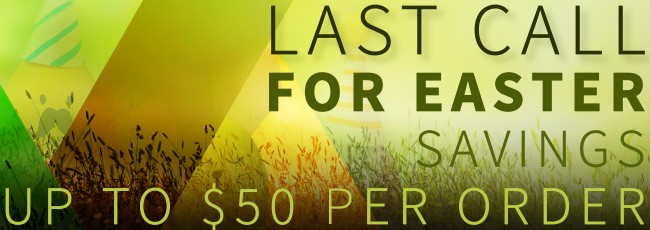 Enjoy Easter Bunny Savings