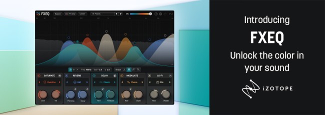 iZotope FXEQ Launch
