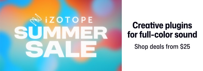 iZotope Summer Promotion 2026