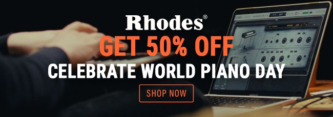 50% Off Rhodes Piano Software