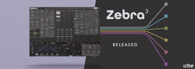 U-He Zebra 3 Release