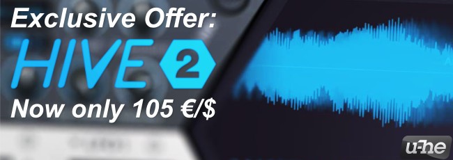 U-He Hive 2 Exclusive Sale