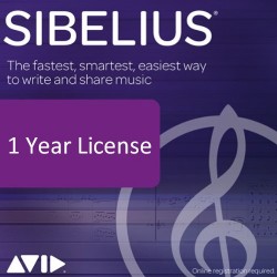 Sibelius 1 Year License