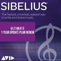 Sibelius Ultimate 1 Year Update Renew