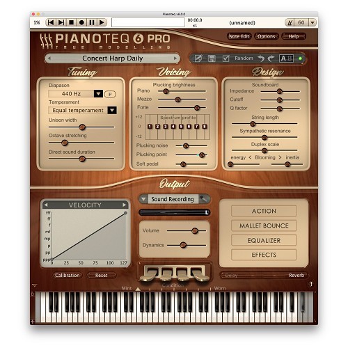Pianoteq Concert Harp