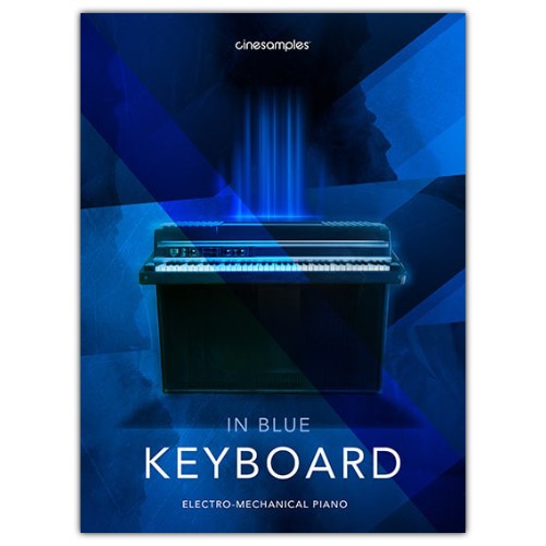 Keyboard in Blue