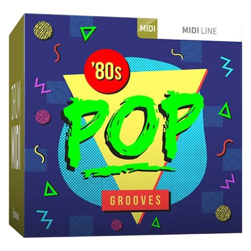 Drum MIDI Eighties Pop Grooves