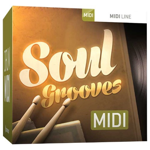 Drum MIDI Soul Grooves