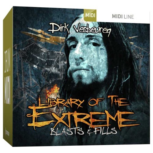Drum MIDI Library of the Extreme - Blasts & Fills