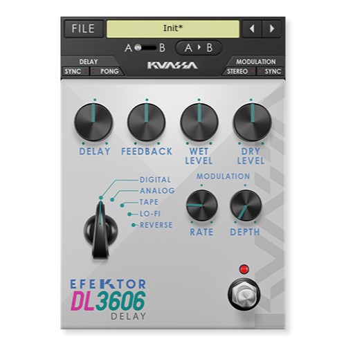 Efektor DL3606 Delay