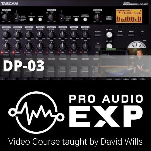 Tascam DP-03 Video Course