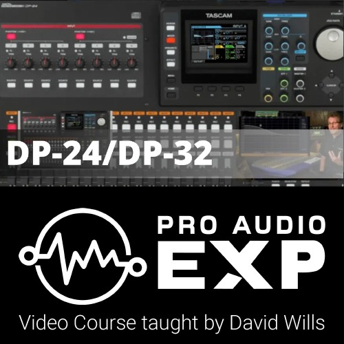 Tascam DP24/DP32 Video Course