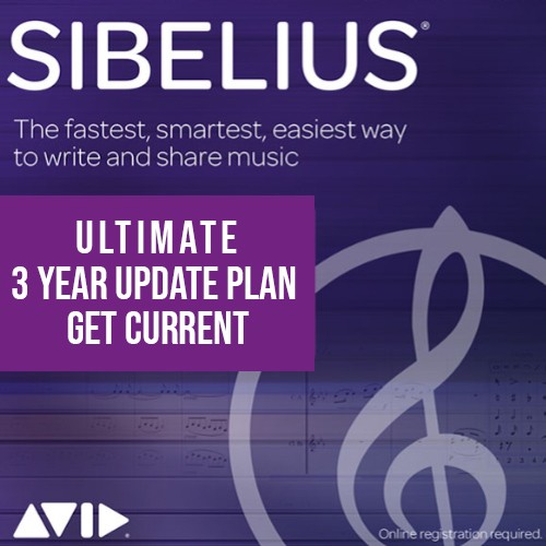 Sibelius Ultimate 3 Year Update Plan GET CURRENT