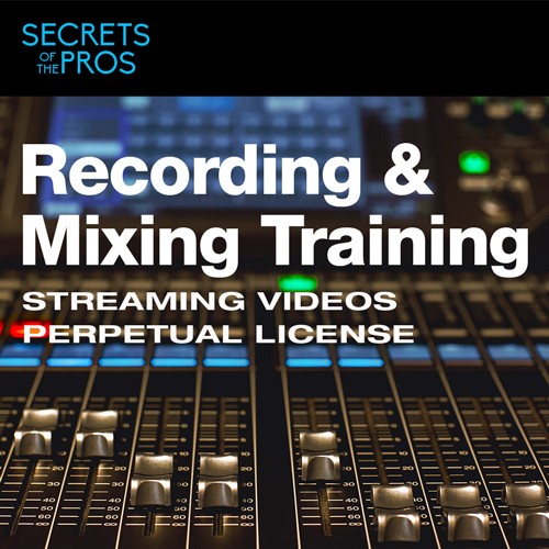Recording & Mixing Training - Perpetual License