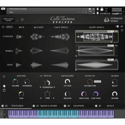Cello Textures Evolved