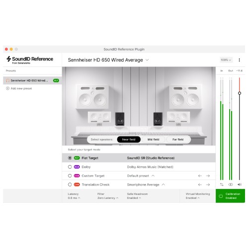 SoundID Reference Virtual Monitoring
