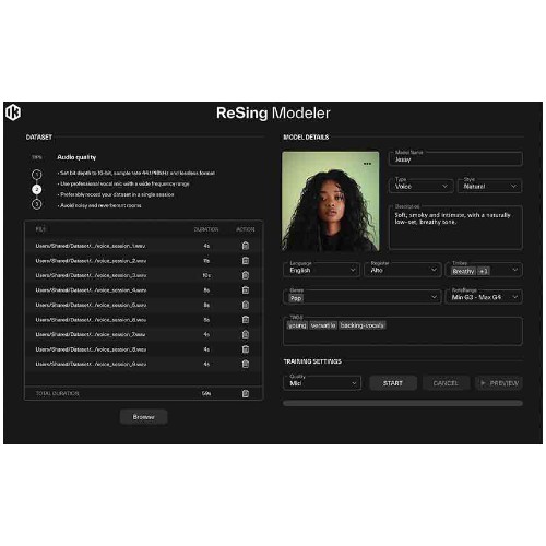 Unlimited Model Generation Add-on for ReSing