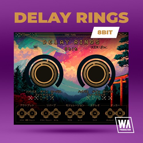 Delay Rings 8bit