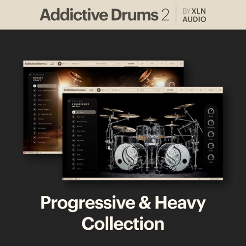 Addictive Drums 2 Progressive and Heavy Collection
