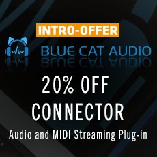 Blue Cat Audio - 20% Off Connector