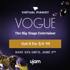 UJAM: Virtual Pianist Vogue - Intro Offer