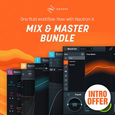 iZotope Mix & Master Bundle Launch Sale