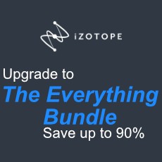 iZotope: Everything Bundle Upgrade Sale