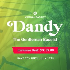 Best Service Exclusive Deal: 70% Off UJAM Virtual Bassist Dandy