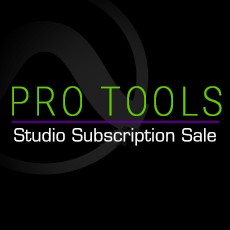 AVID - Pro Tools Studio Subscription - On Sale