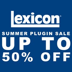 Lexicon Summer Plugin Sale