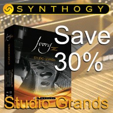 Synthogy Ivory II Studio Grands Sale