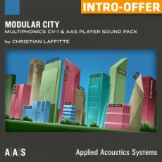 AAS - Modular City - Multiphonics CV-1 Sound Pack - Intro Offer