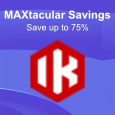 IKM - Maxtacular Savings - Up to 75% OFF