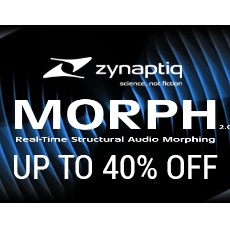 Zynaptiq - Up to 40% Off Morph 2