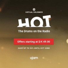 UJAM Virtual Drummer HOT - Intro Offer