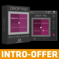 Soundtrax - Drop Pad 2 - Rhythmic Edition - Intro Offer