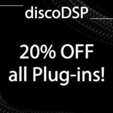 discoDSP Sale - 20% OFF