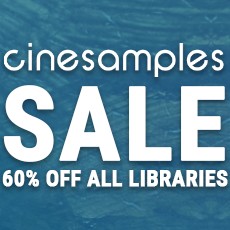 Cinesamples Sale: 60% Off all Libraries