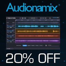 Audionamix - XTRAX STEMS - 20% Off