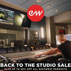 EastWest: BACK TO THE STUDIO SALE